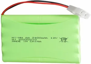 12V 2400mAh AA NI-MH Battery Pack with Standard Tamiya Connector for RC Toys Electric Tool