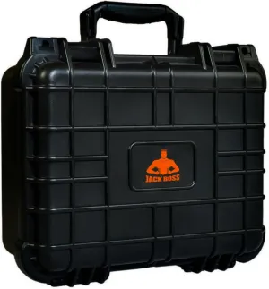 14x 11.5x 6 Inch Hard Case, Portable Weather Waterproof Protective Camera Case with Customizable Foam, Fit Use of Drones, Camera, Equipments, Black