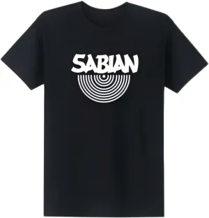 2020 Fashion Sabian Men T Shirt Cool Cotton The Music T Shirts Black