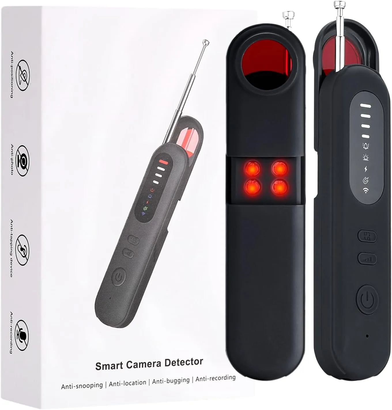 2025 New Multi-Function Hidden Camera Detectors and Bug Detector,GPS Hidden Camera Detector, Rf Wireless Signal Scanner, Camera Detector for Hotels, Home, Office etc.
