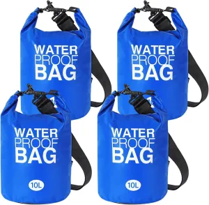 4 Waterproof Sand Bags 10L For Pool Ladder Weights, Ideal For Pools, Fishing, & Travel