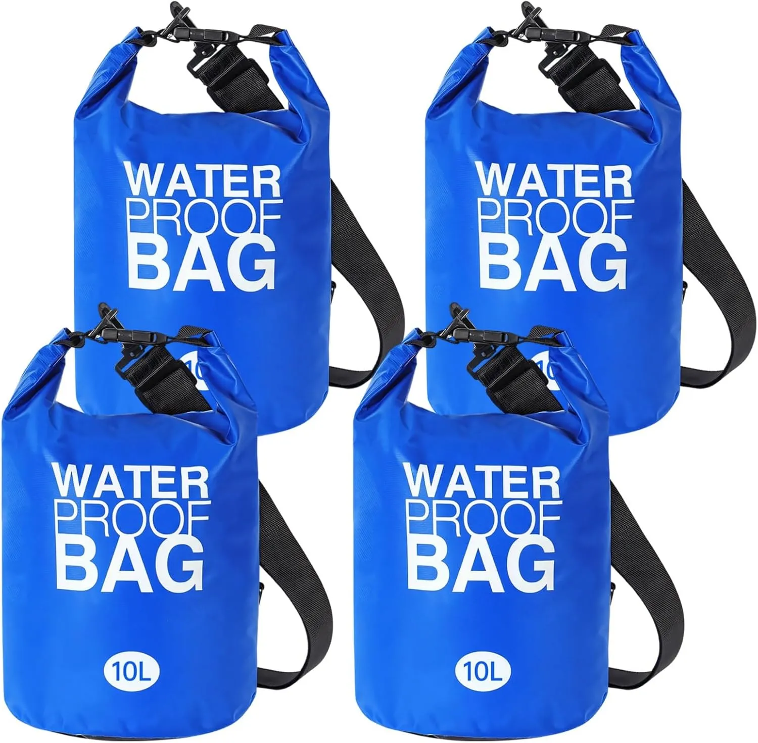 4 Waterproof Sand Bags 10L For Pool Ladder Weights, Ideal For Pools, Fishing, & Travel