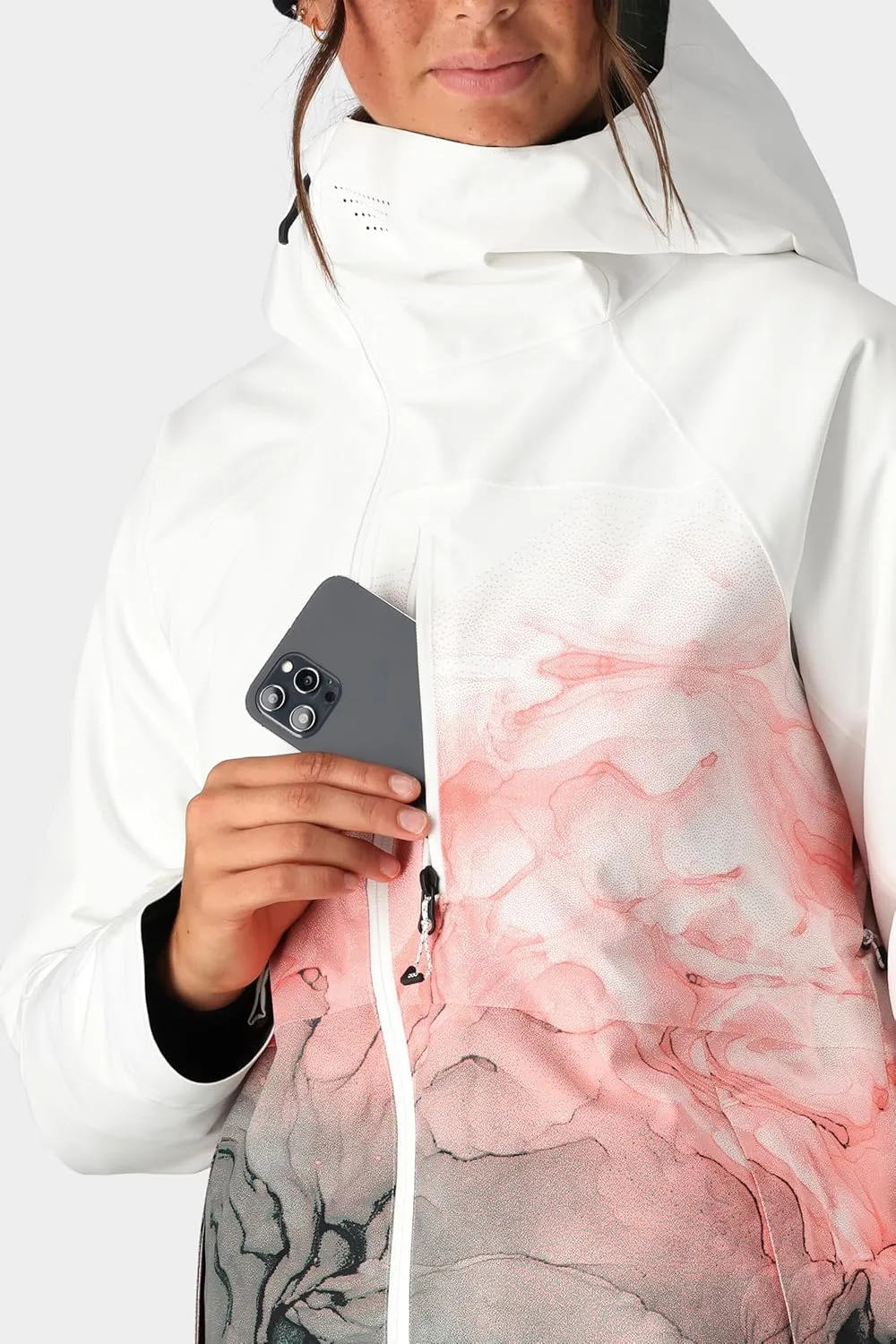 686 Women's Hydra Insulated Jacket - Mechanical Stretch Thermal Clothing - Water & Weather Resistant