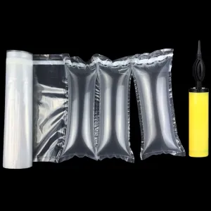 83 Count 33Ft/Roll Sturdy Inflatable Air Packaging Bags Air Pillows Air Cushions Bags Box Packing Supply Purse Fillers Stuffers for Shape No Machine Needed with Hand Pump