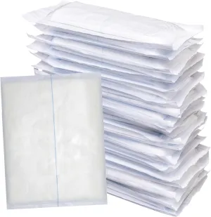 ABD Combine Abdominal Pads 8" x 7-1/2" High Absorbency Sterile Individually Wrapped 8" x 7-1/2" Non-Adherent Absorbent Post-Op Gauze - Heavy-Draining, Trauma and First Aid Wound Dressing (24)
