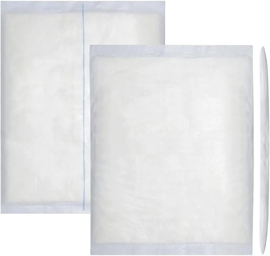 ABD Combine Abdominal Pads 8x10 [20 Pack] High Absorbency Sterile Individually Wrapped 8''x10'' Non-Adherent Absorbent Post-Op Gauze for Heavy-Draining Trauma and First Aid Wound Dressing (1)