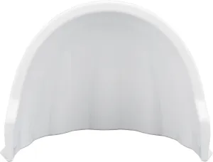 ABS Plastic Sun Rain Shade Outdoor Security Camera Cover for Outdoor Camera (White)