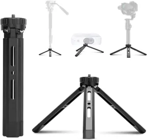 Aluminum Mini Tripod,Desktop Tabletop Stand Tripod for Zhiyun Smooth Q/4, Crane Plus/2, Osmo Mobile, Ronin-S, Vimble 2,Gimbal Handle Grip Stabilizer