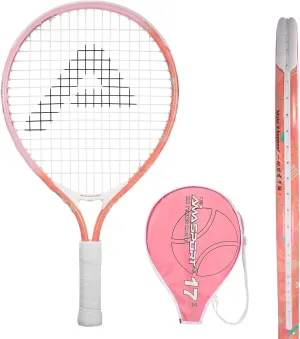AMA SPORT Kids Tennis Racket for Junior Toddlers Starter Kit 17-25" Tennis Racquet for Girls and Boys with 420D Nylon Shoulder Strap Bag