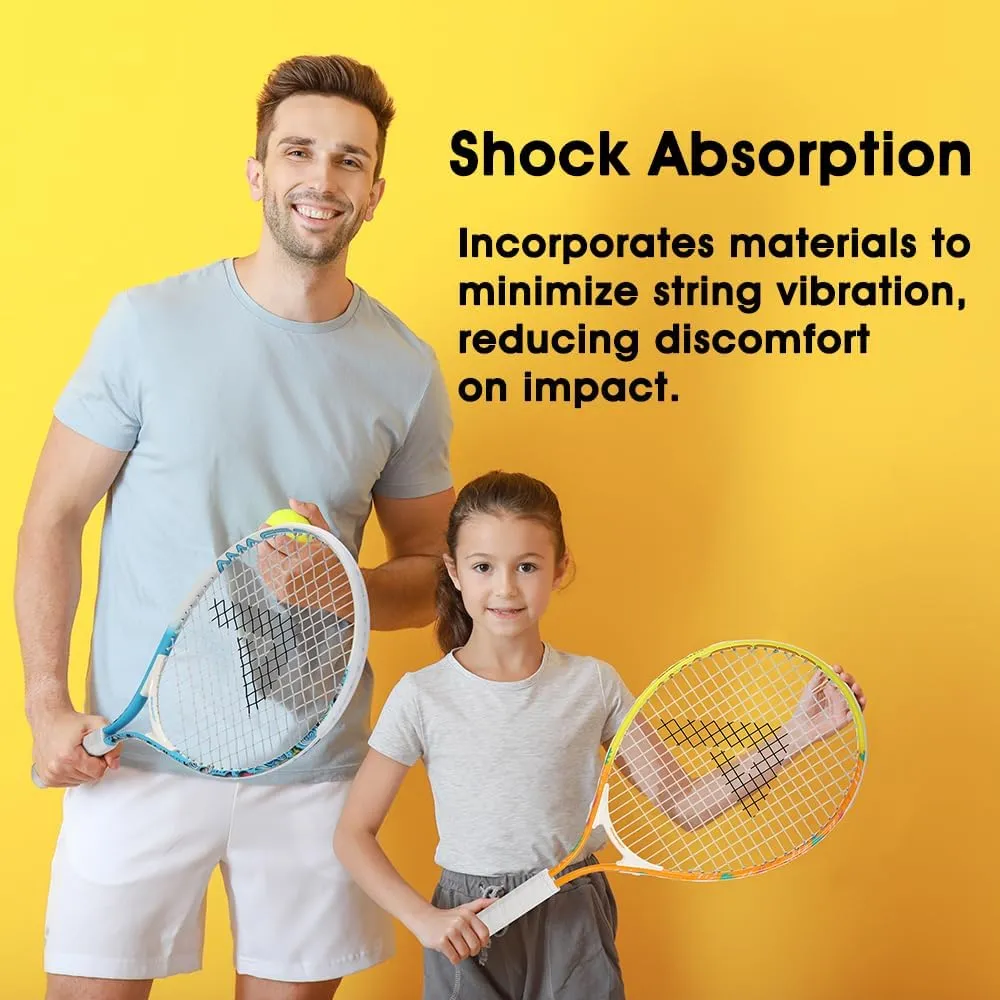 AMA SPORT Kids Tennis Racket for Junior Toddlers Starter Kit 17-25" Tennis Racquet for Girls and Boys with 420D Nylon Shoulder Strap Bag