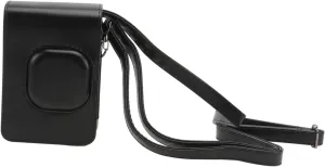 Angoily PU Leather Camera Shoulder Bag for Mini Liplay Protective Cover with Precise Cutouts Convenient Access to Ports Durable Design for Scratch and Drop Protection