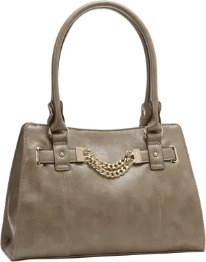 Anne Klein 14 Carat Status Chain Satchel
