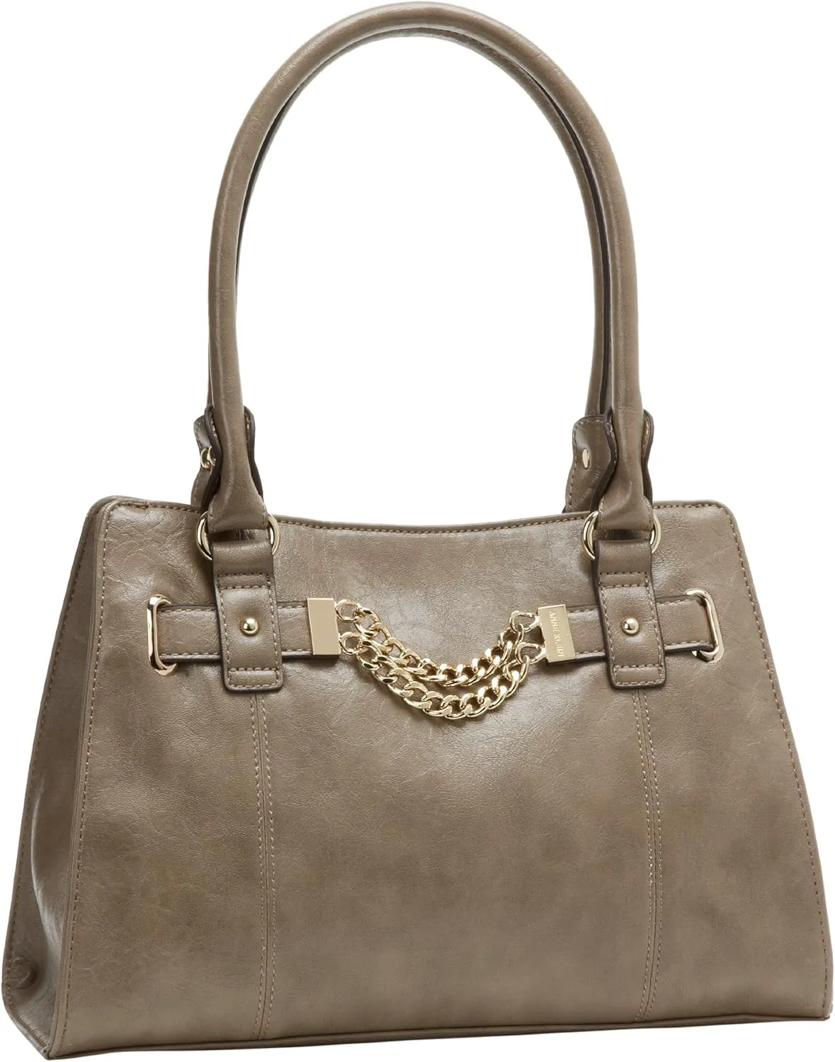 Anne Klein 14 Carat Status Chain Satchel