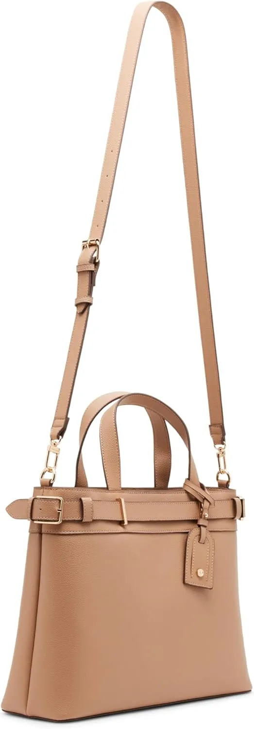 Anne Klein Belted Convertible Large Satchel Bag