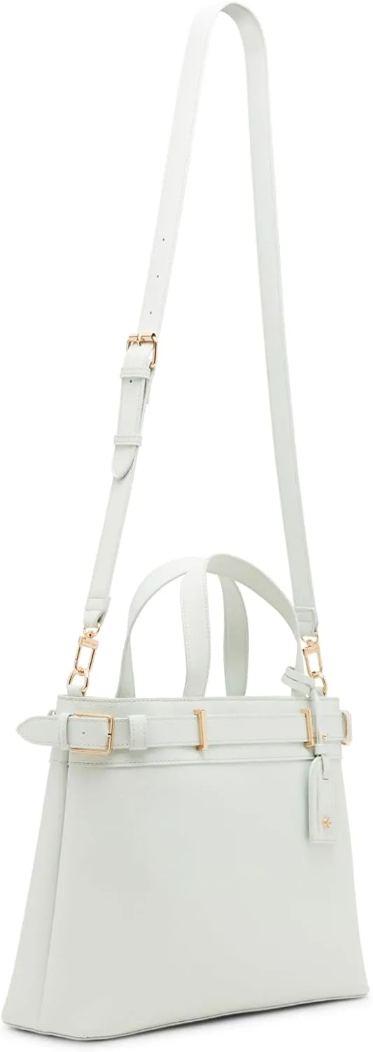 Anne Klein Belted Convertible Large Satchel Bag