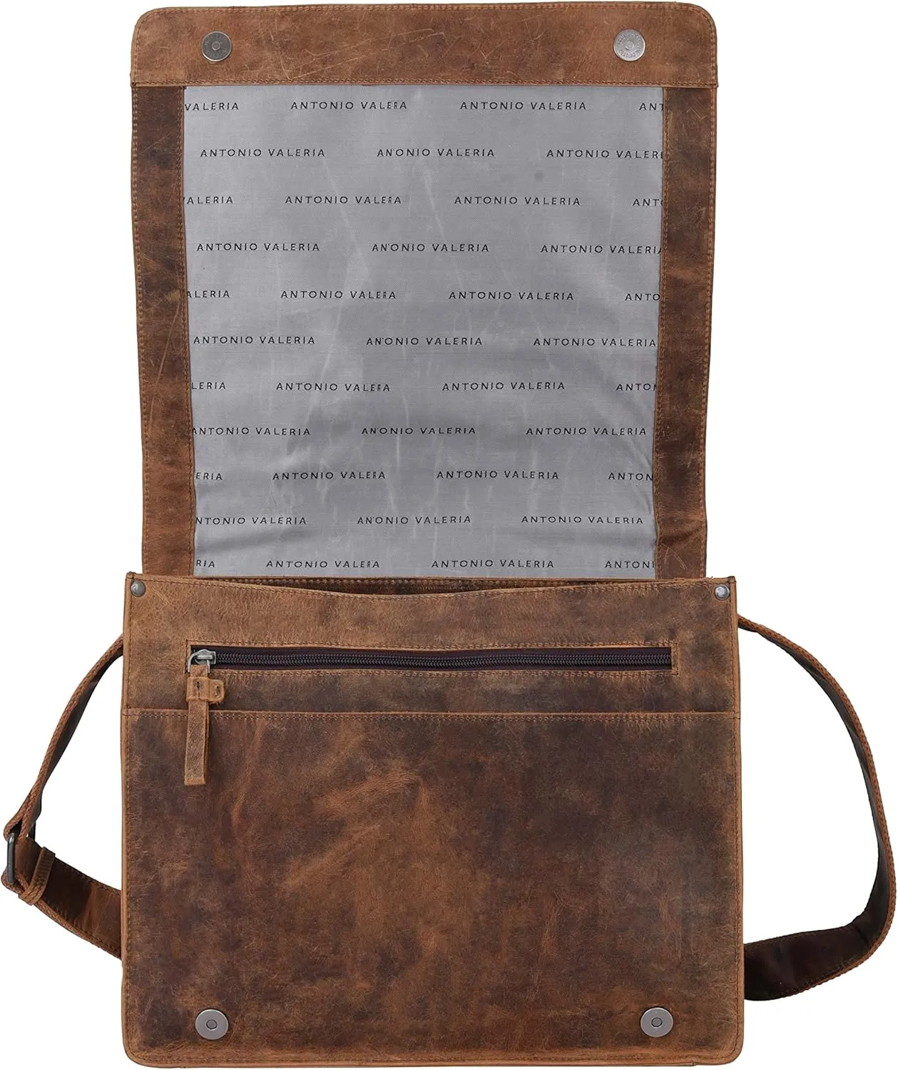 Antonio Valeria Albert Premium Leather Messenger Bag for Men
