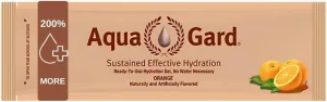 Aqua-Gard - Approved Emergency Hydration Gel for Disaster Preparedness, Survival Kits, and Emergency Water Storage - Fresh Orange Flavor