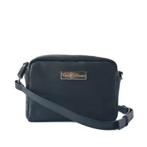 Ashley Camouflage Crossbody Bag, Small Rectangular Zip Crossbody Bag, Lightweight, Versatile, Bag with Strap, Purse Small Crossbody Shoulder Bag (Black)