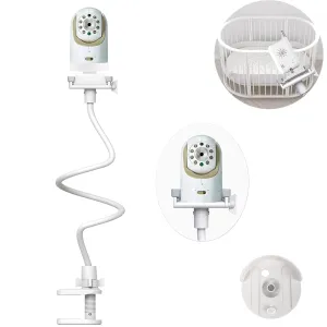 Baby Camera Mount Flexible Baby Monitor Holder Stan Shelf Compatible with Infant Optics DXR-8 and DXR-8 PRO Baby Monitor,Any Cameras with 1/4" Screw Stan(33.4 inch/Camera Not Included)