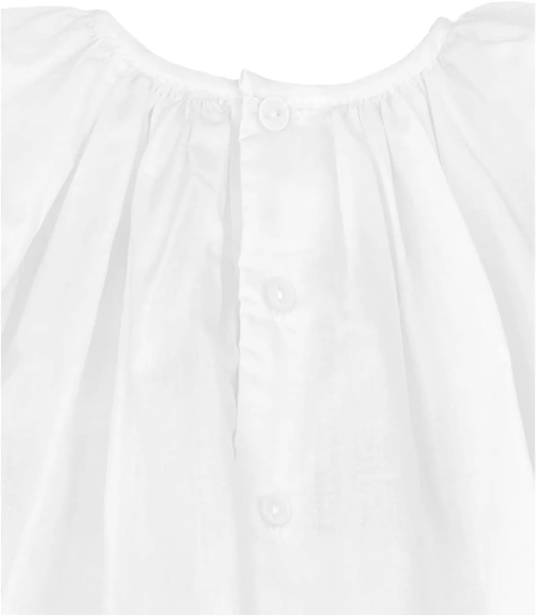 Baby Girls' Hand-Embroidered Smocked Bubble