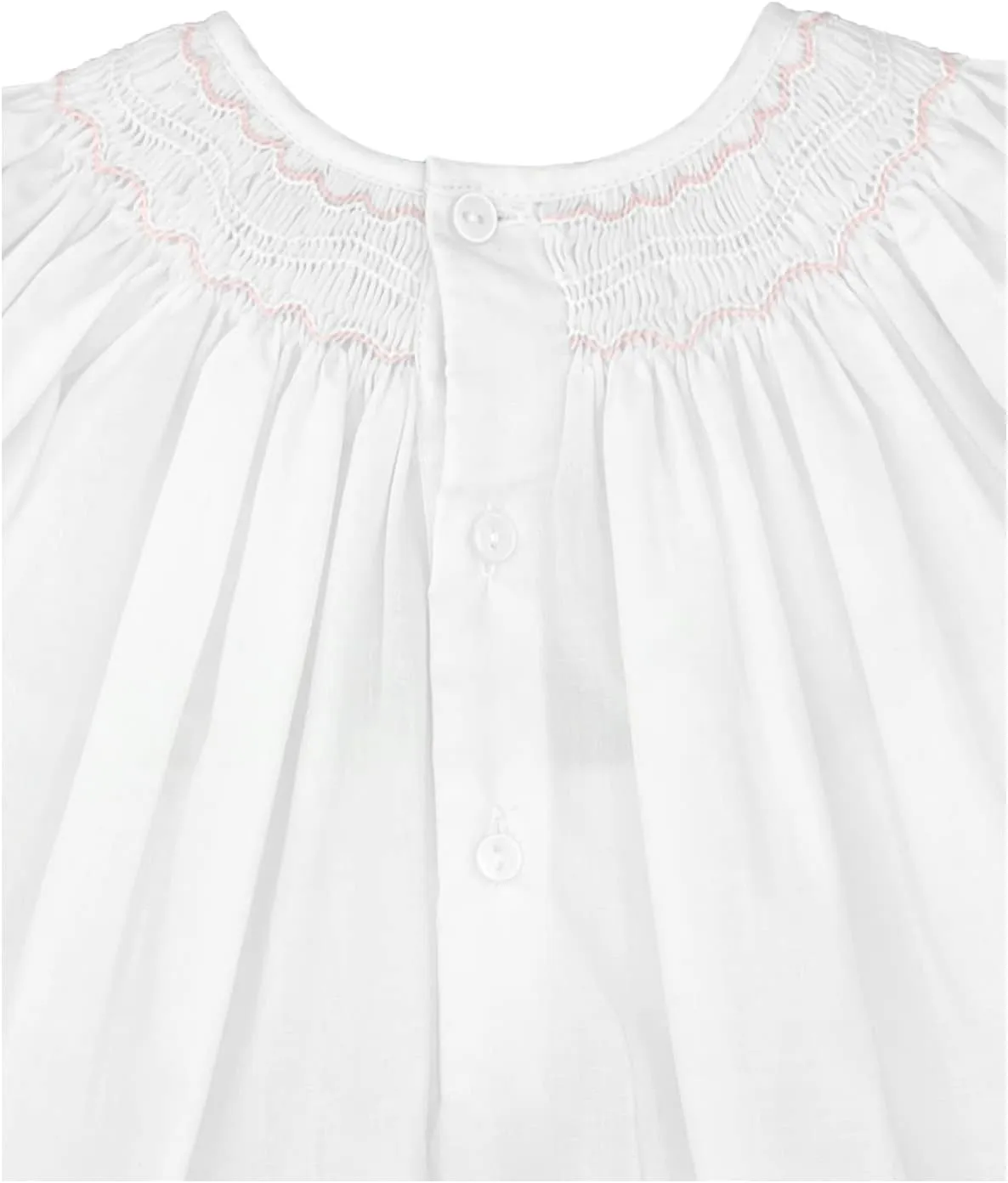 Baby Girls’ Smocked Daygown with Voile Insert