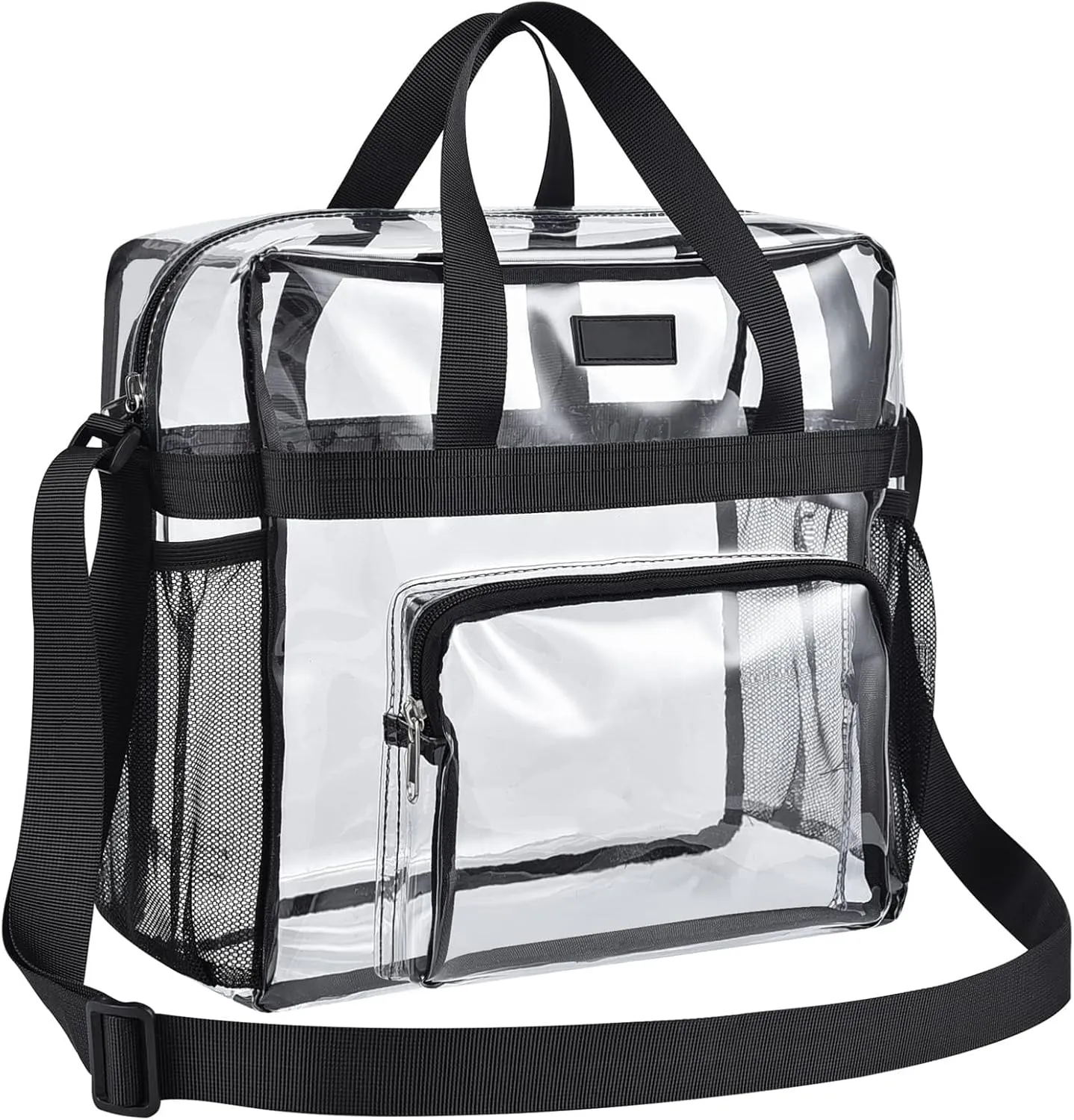 Bagenius Clear Bag Stadium Approved 12×6×12 Clear bag for Stadium Events Sports Concert Festival Work