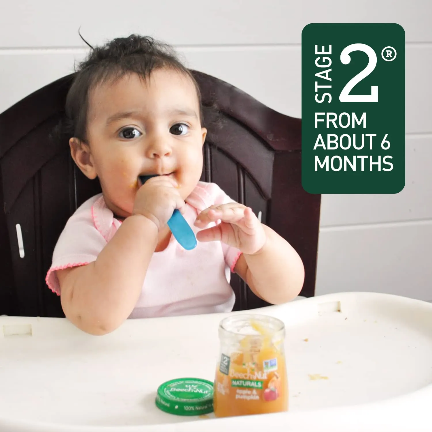 Beech-Nut Baby Food Pouches, Banana Apple Strawberry Fruit Puree Baby & Toddler Food, 3.5 oz (12 Pack)