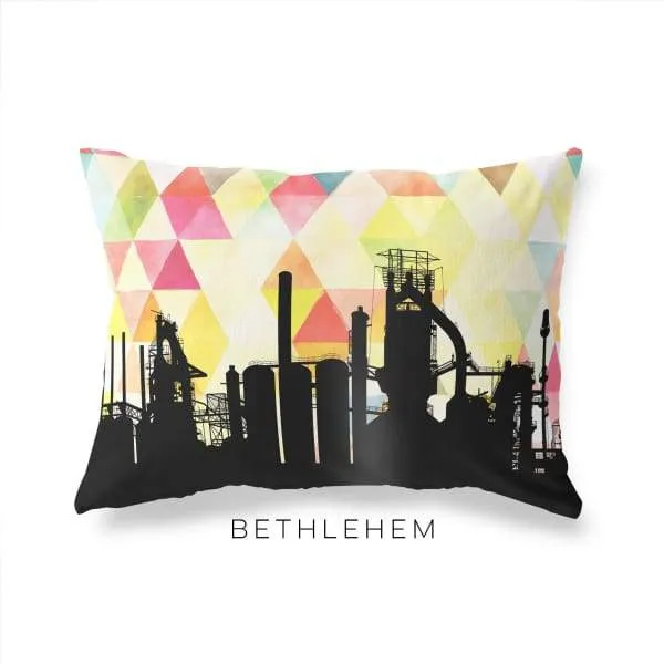 Bethlehem, Pennsylvania geometric skyline