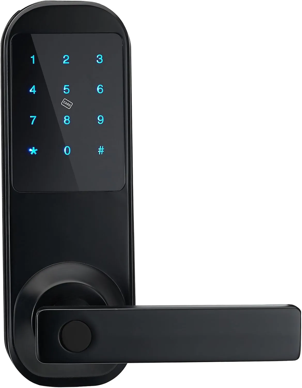 Bluetooth Electronic Keyless Code Door Lock,Unlock with App, Code, Mifare Card, and Mechanical Key (M10B-ORB)(Compatible with Alexa)