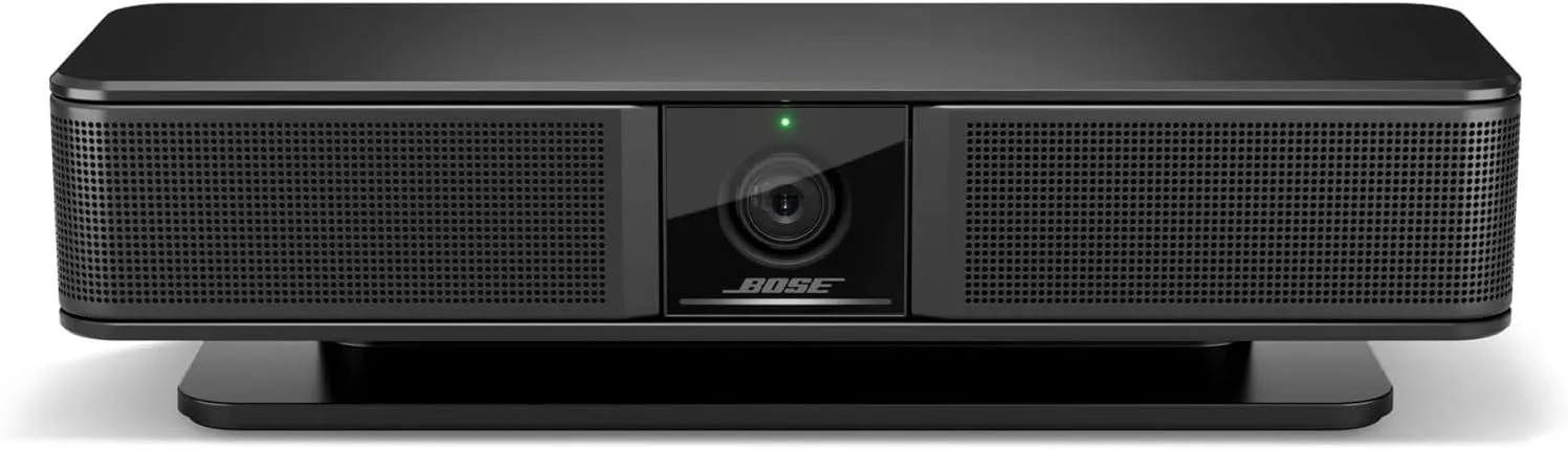 Bose Professional VB-S, All-in-one Video Conference HD Camera, Noise-reducing Mic, and Hi-Fidelity Bluetooth Speaker for Home, Office, or Classroom