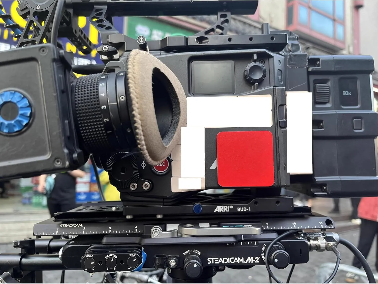Bottom Mounting Plate for ARRI Alexa 35 Camera to Steadicam M2 Ronin2 Trinity Stabilizer with 3/8"-16 Thread
