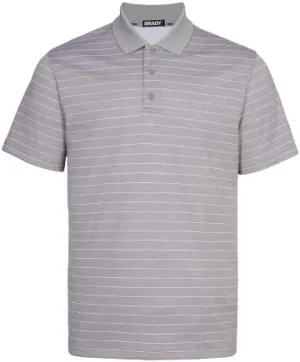 BRADY Men's Golf Striped Polo