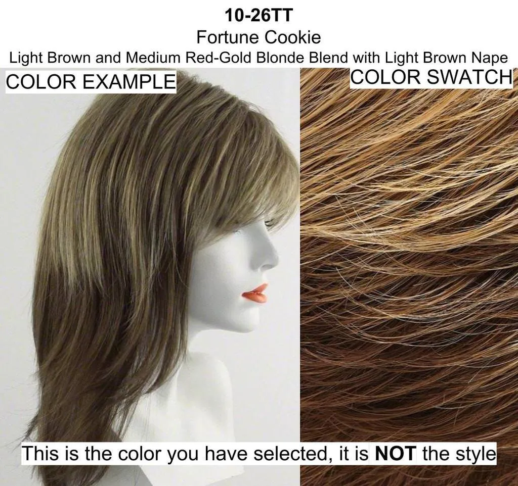 Bundle - 3 item: Ignite Petite Wig by Jon Renau, Christy's Wigs Q & A Booklet & Wide Tooth Comb - Color: 10/26TT