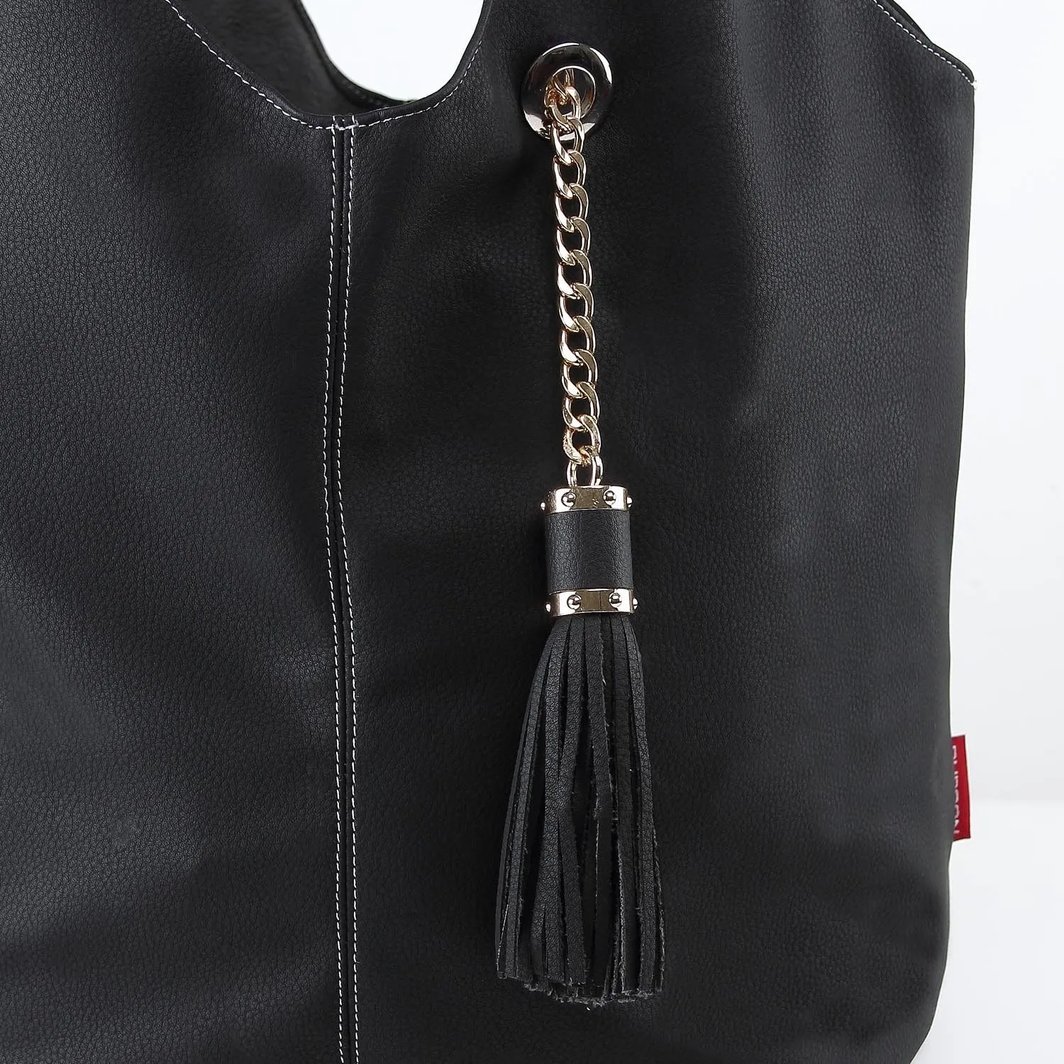 BURGAN Magnus Hobo Bag | Handmade Genuine Suede and Vegan Faux Leather Handbags