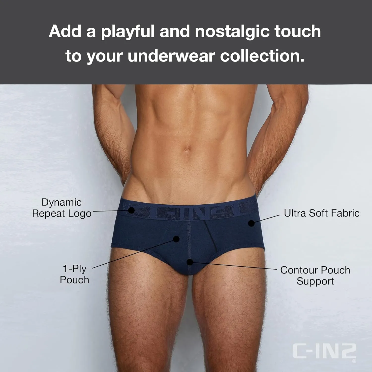 C-IN2 Hand Me Down Mid Rise Brief
