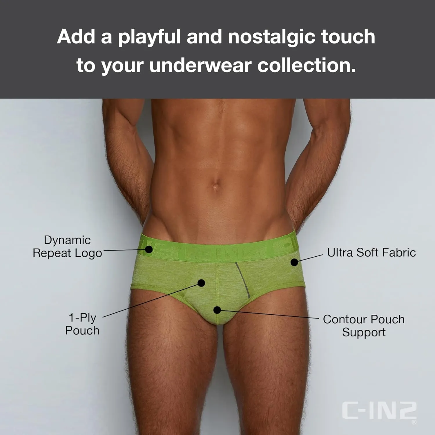 C-IN2 Hand Me Down Mid Rise Brief