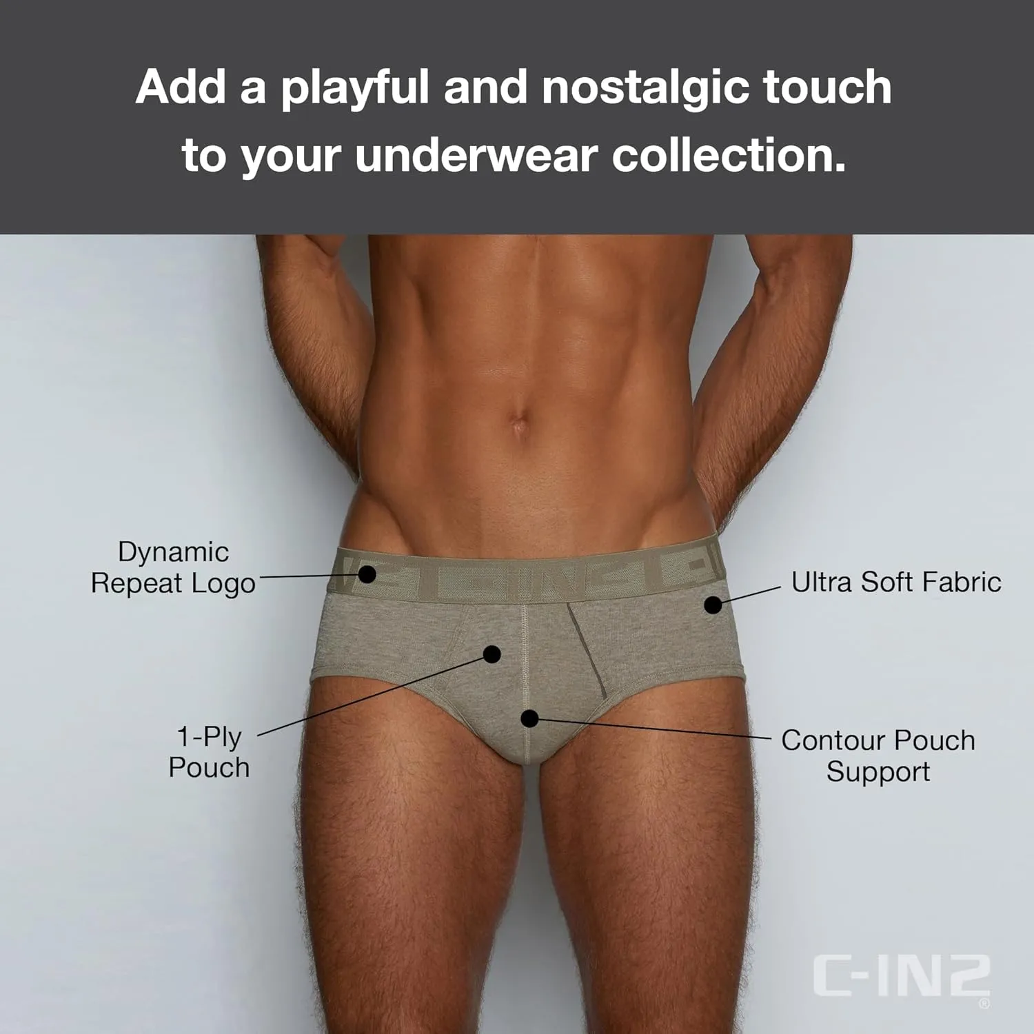 C-IN2 Hand Me Down Mid Rise Brief
