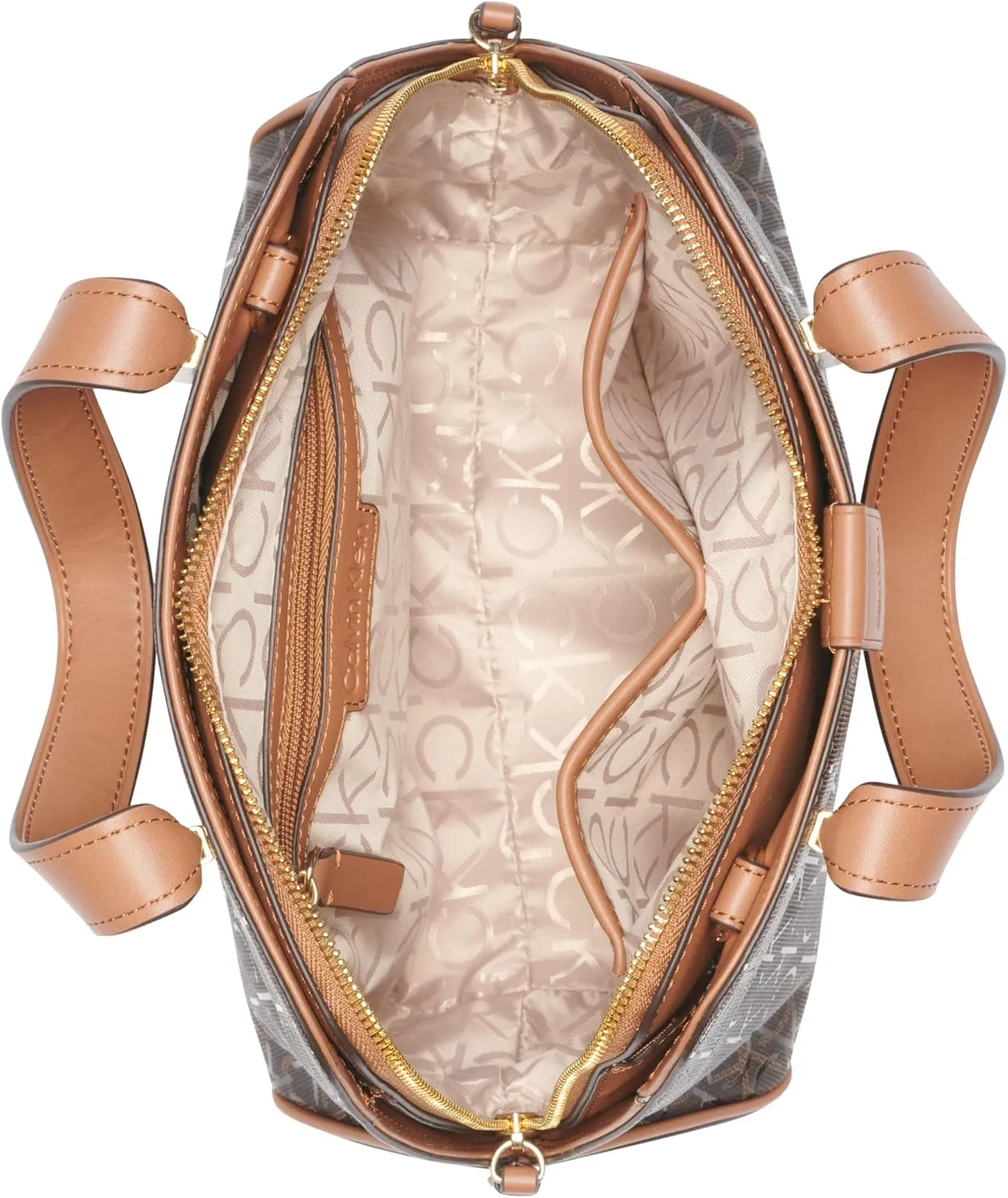 Calvin Klein Audrey Triple Compartment Satchel