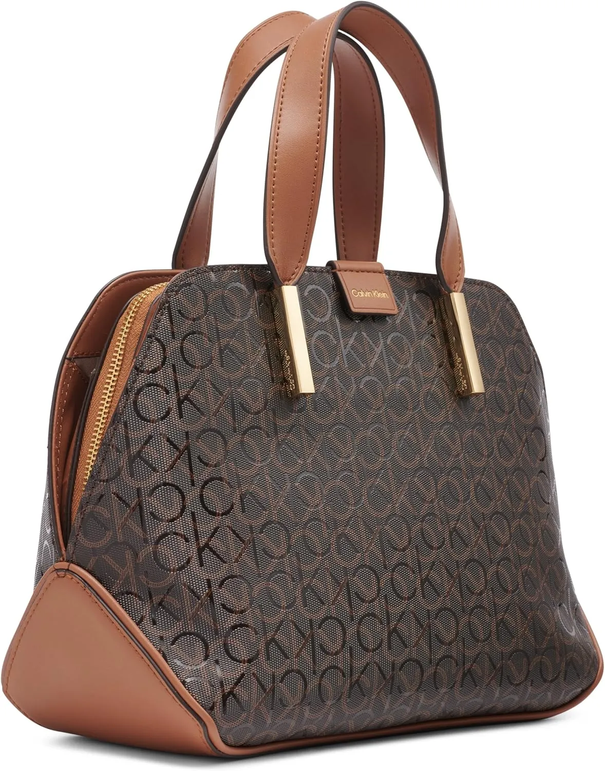 Calvin Klein Audrey Triple Compartment Satchel