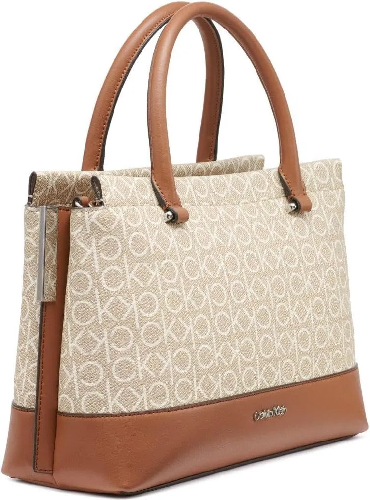 Calvin Klein Bianca Triple Compartment Satchel