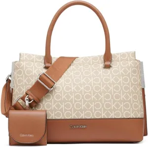 Calvin Klein Bianca Triple Compartment Satchel