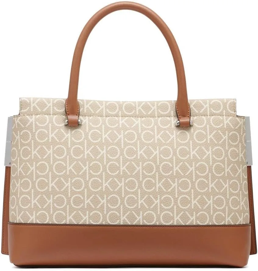 Calvin Klein Bianca Triple Compartment Satchel