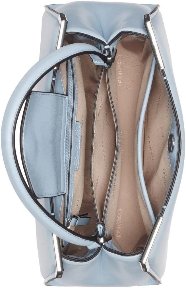 Calvin Klein Mica Triple Compartment Satchel