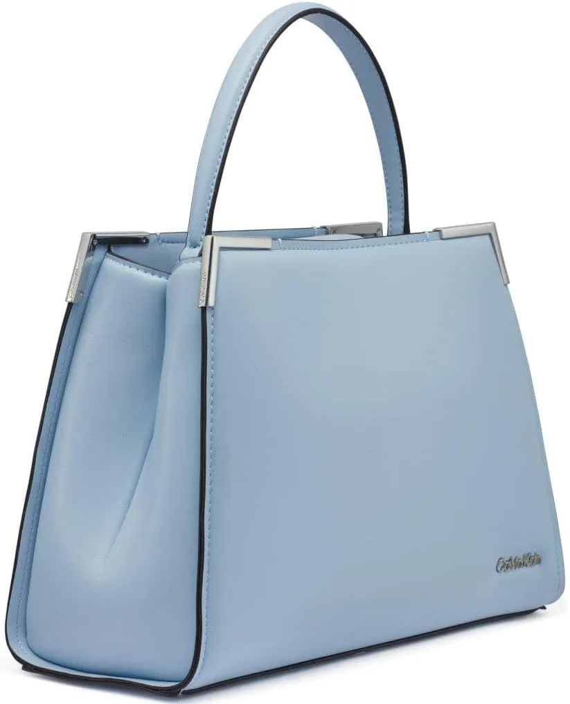 Calvin Klein Mica Triple Compartment Satchel
