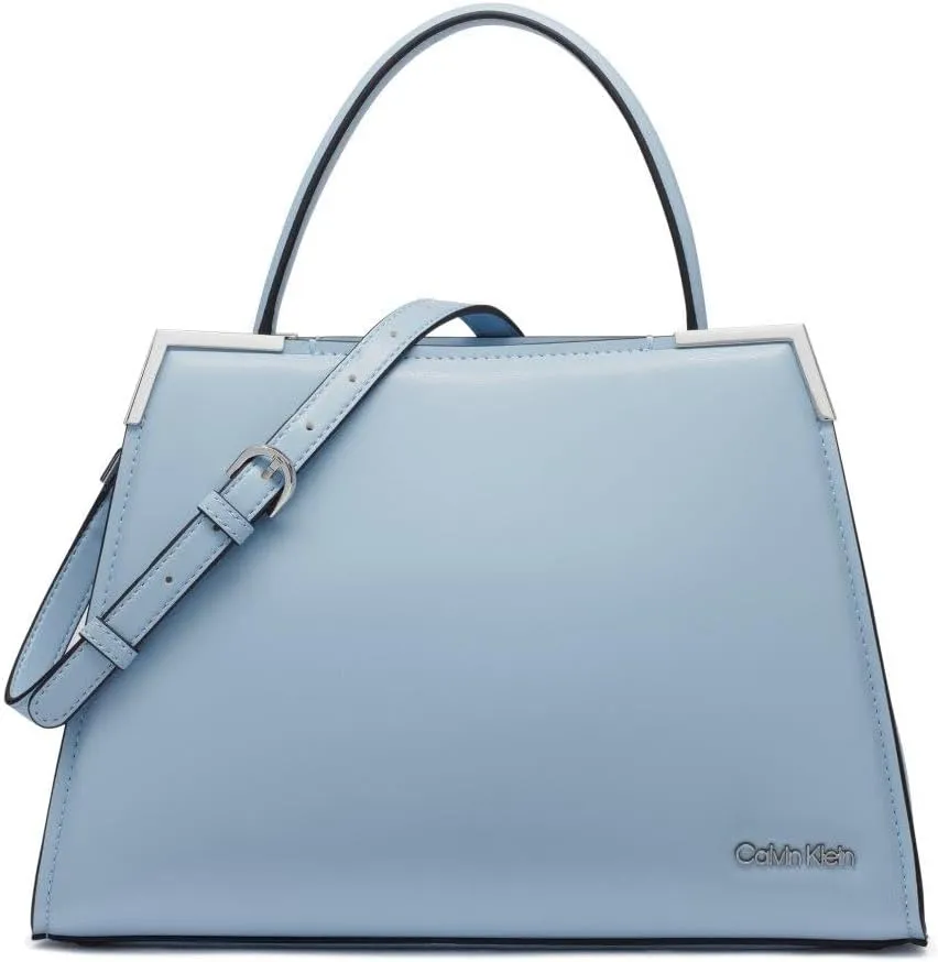 Calvin Klein Mica Triple Compartment Satchel