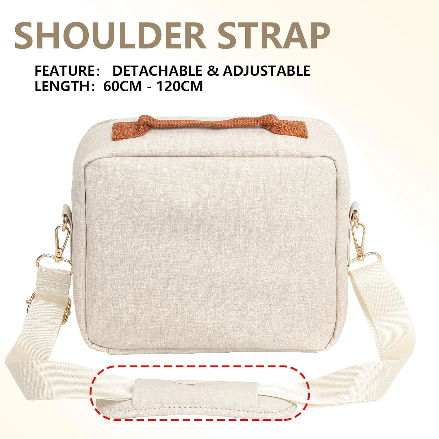 Carrying Protective Bag for Fujifilm Instax Mini 12/11/99/9/EVO/40/90/Link2/Liplay Camera Universal digital camera Case with Shoulder Strap Accessories Bundle(White)