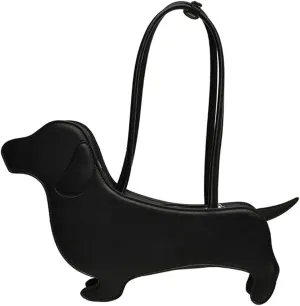 Cartoon Dog Shaped Shoulder Bag, Women Luxury Dog Shaped Crossbody Shoulder Bag Handbag PU Leather Clutch Bag