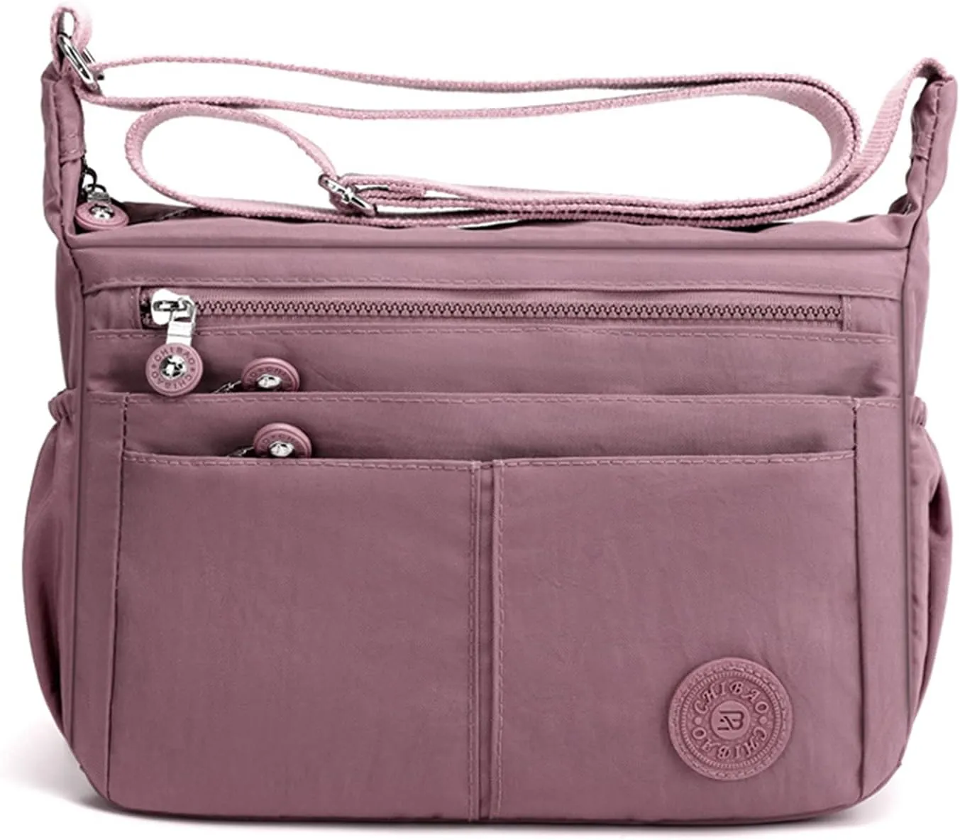 Casual Shoulder Bag Women Satchel Waterproof Nylon for Sport Work Shop