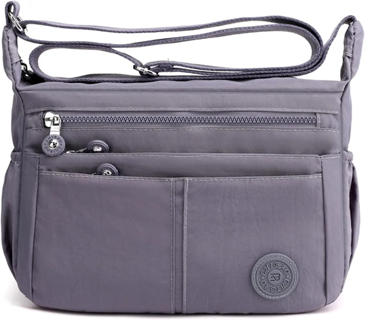 Casual Shoulder Bag Women Satchel Waterproof Nylon for Sport Work Shop