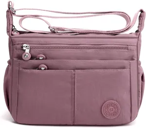 Casual Shoulder Bag Women Satchel Waterproof Nylon for Sport Work Shop